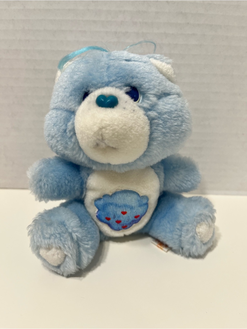 CARE BEARS Vintage 6” Grumpy bear plush stuffed animal 80’s toy retro